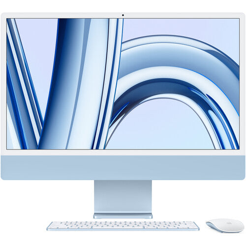 iMac 24 inch Blue M3 8-Core 4.05 CPU/8-Core GPU 512GB 2023 MQRR3LL/A (C)