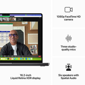 Macbook Pro 16 inch 4.05Ghz M3 Pro 12 CPU/18 GPU 512GB 2023 MRW13LL/A Grade (A)