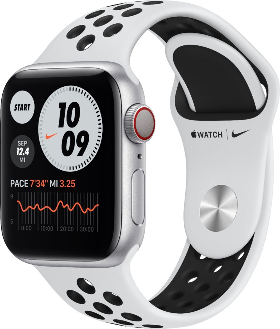 Apple Watch Series 6 Nike+ GPS/Cel 40mm Silver Aluminum Grade (A)