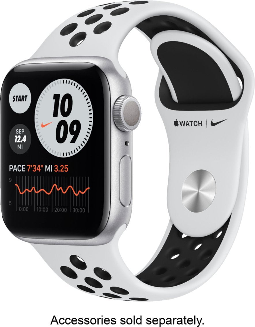 Apple Watch Series 6 Nike+ GPS 40mm Silver Aluminum Grade (C)