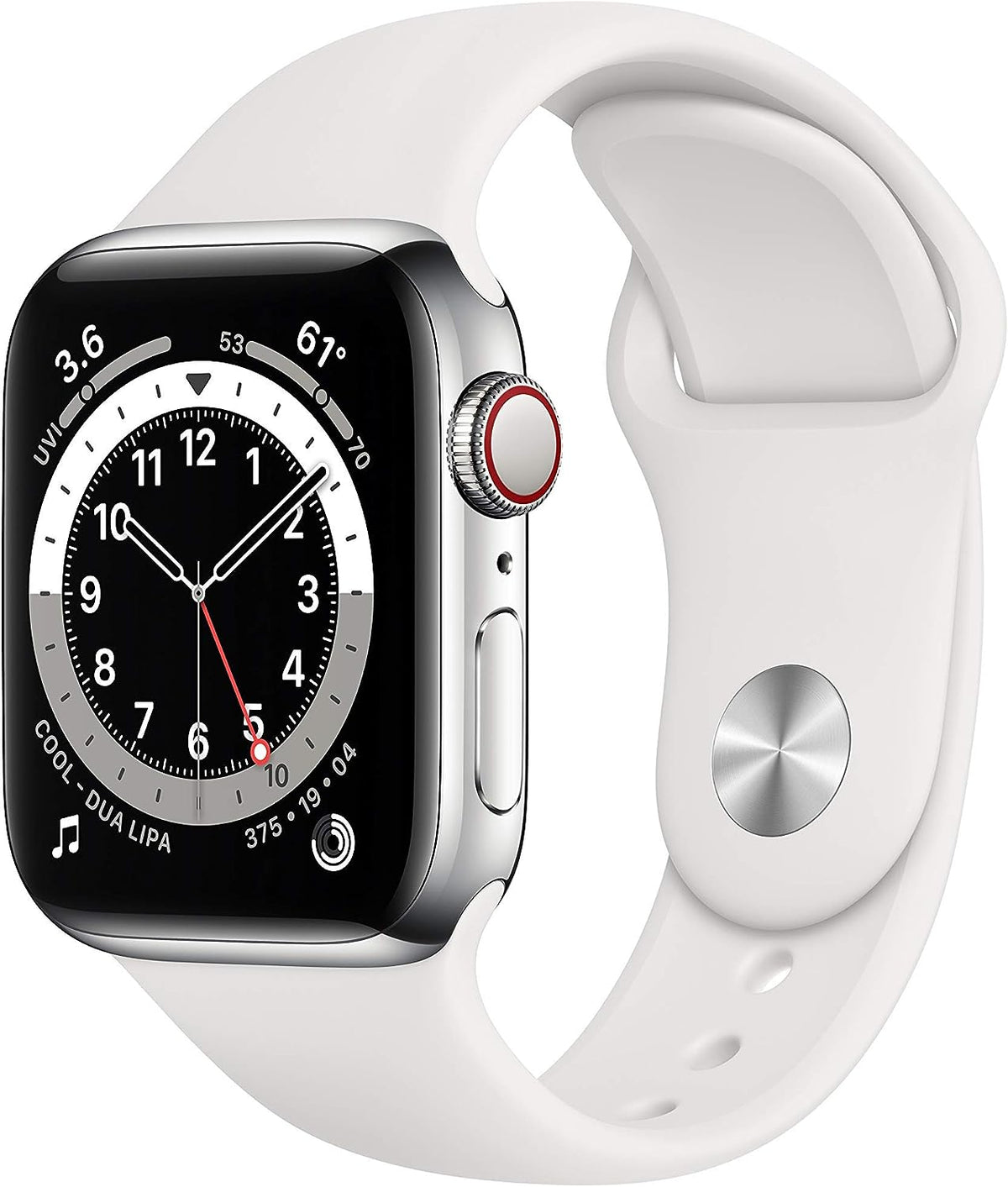 Apple Watch Series 6 GPS/Cel 40mm Silver Stainless Steel Grade (B)