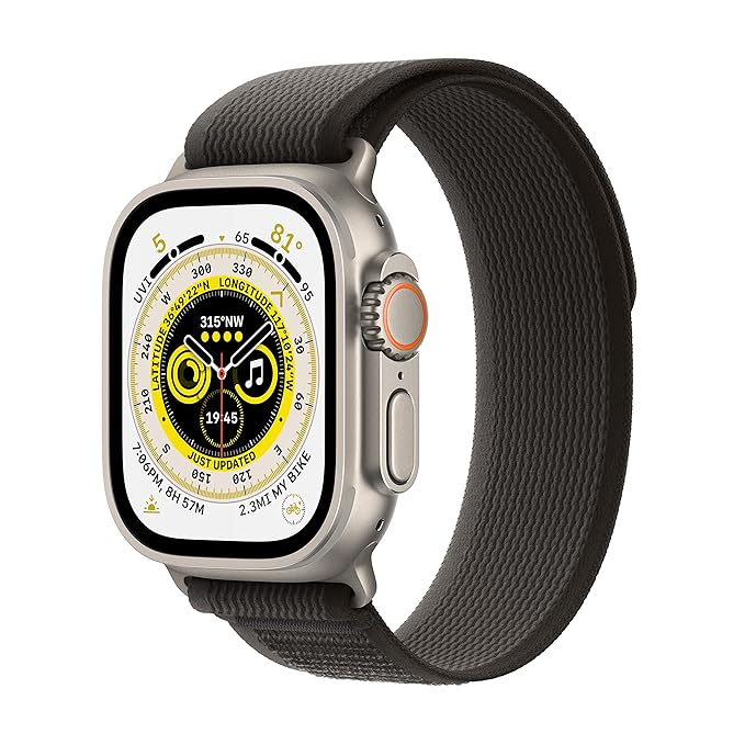 Apple Watch Ultra GPS/Cel 49mm Silver Titanium Grade (B)