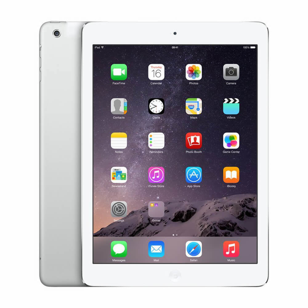 iPad Air 2nd Generation 9.7 inch 64GB White/Silver Wi-Fi MGKM2LL/A Grade (B)