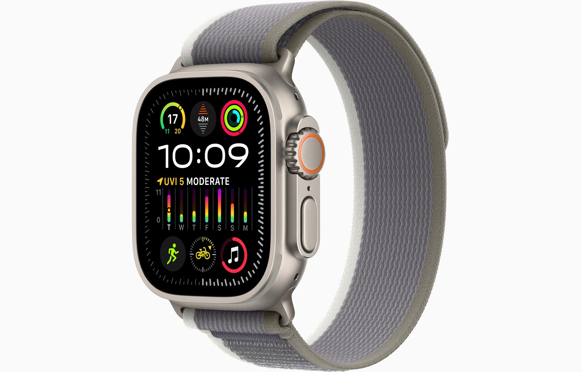 Apple Watch Ultra 2 GPS/Cel 49mm Silver Titanium (A)