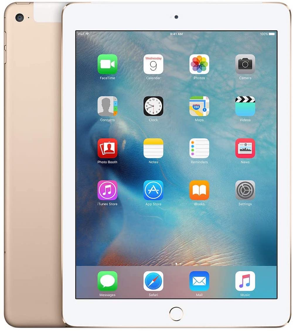 iPad Air 2nd Generation 9.7 inch 128GB Gold Wi-Fi + Cellular MH332LL/A Grade (C)