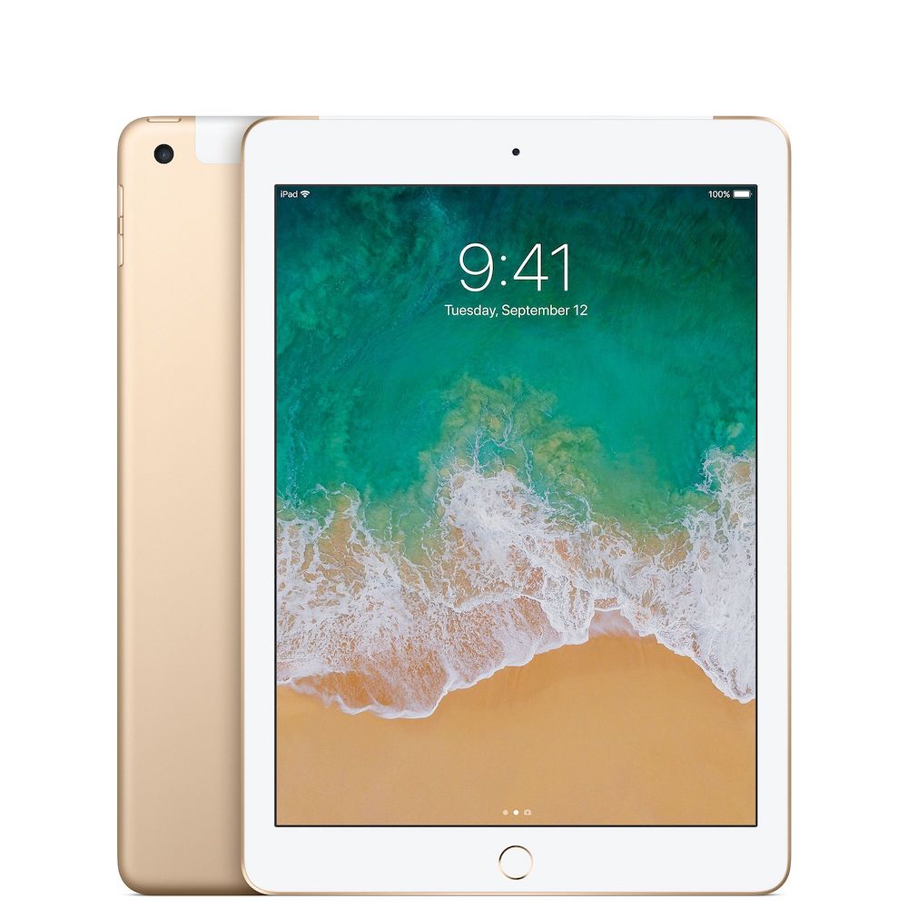 iPad 5th Generation 128GB White/Gold Wifi + Cellular MPGC2LL/A Grade (C)