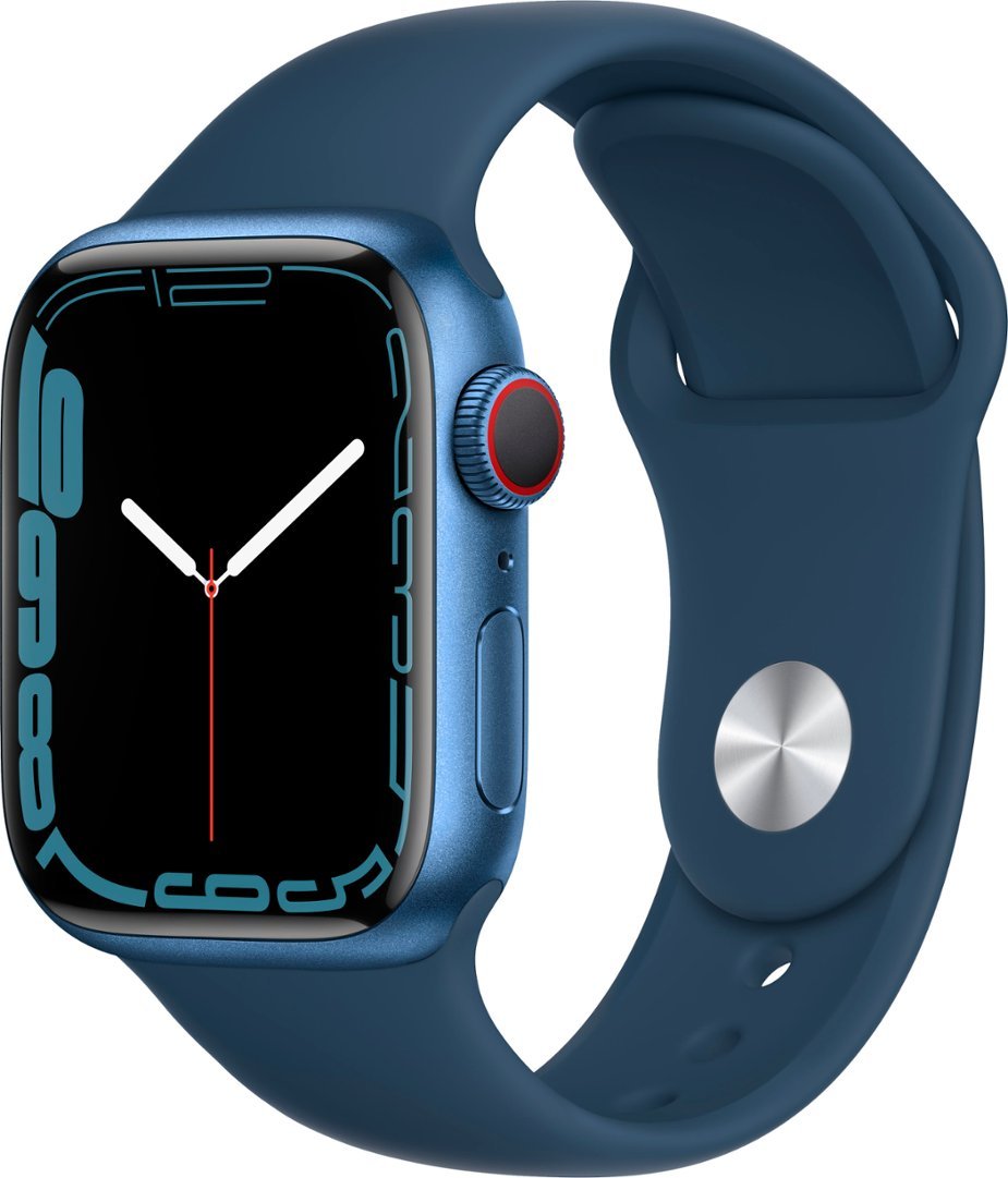 Apple Watch Series 7 GPS/Cel 41mm Blue Aluminum Grade (B)