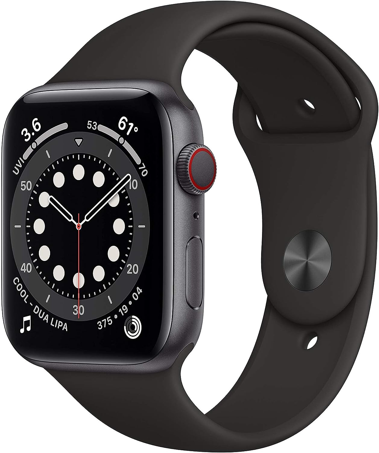 Apple Watch Series 6 GPS/Cel 44mm Space Grey Aluminum Grade (C)