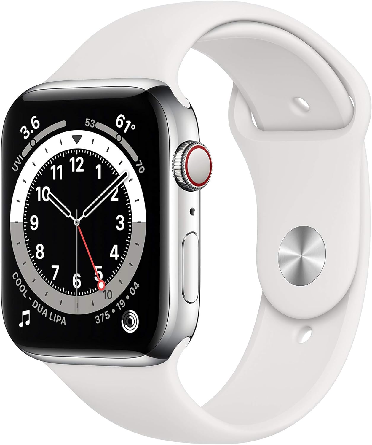 Apple Watch Series 6 GPS/Cel 44mm Silver Stainless Steel Grade (A)