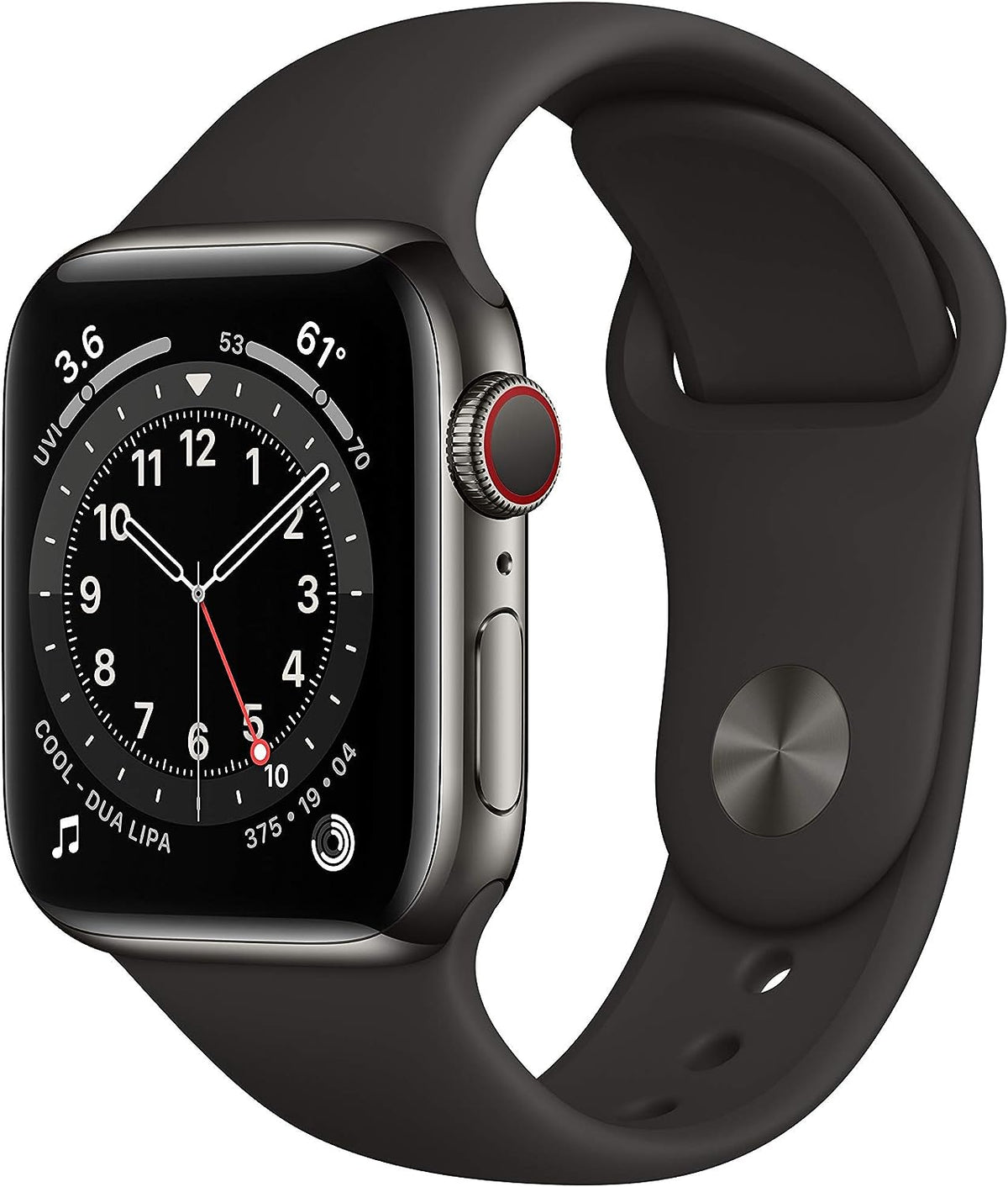 Apple Watch Hermes Series 6 GPS/Cel 40mm Space Black Stainless